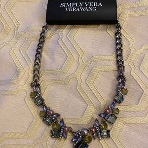 Simply Vera Vera Wang Jewel-Toned Statement Necklace